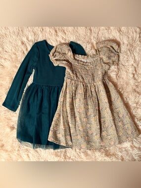 Girls Dress Bundle 3T Wonder Nation Moden Moments Floral Party Set